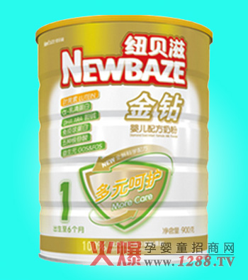 紐貝滋金鉆系列嬰幼兒配方奶粉