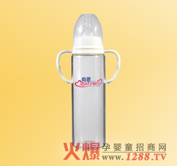 尚恩帶手柄經(jīng)鉆玻璃奶瓶