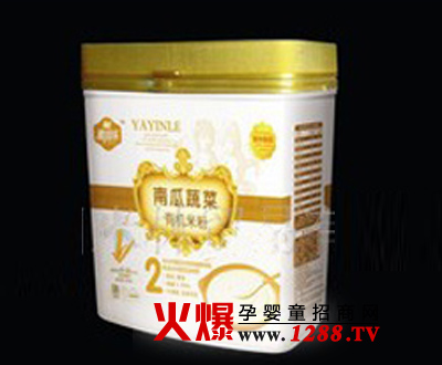 雅因樂南瓜蔬菜有機米粉