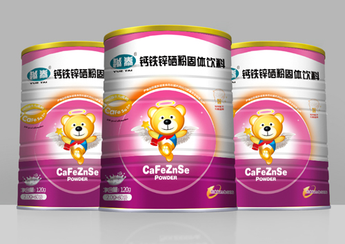 越泰鈣鐵鋅硒粉固體飲料