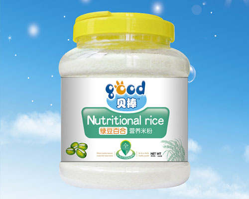 貝棒綠豆百合營養(yǎng)米粉