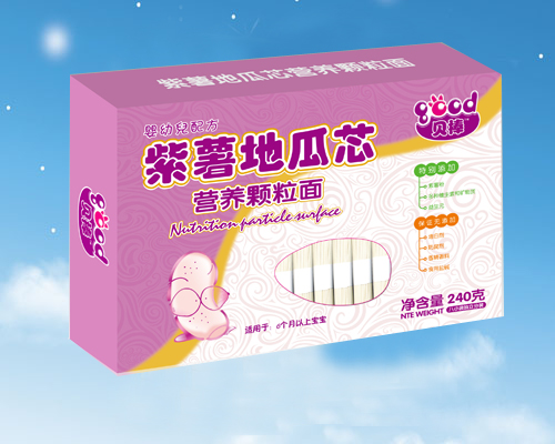 貝棒紫薯地瓜芯顆粒面