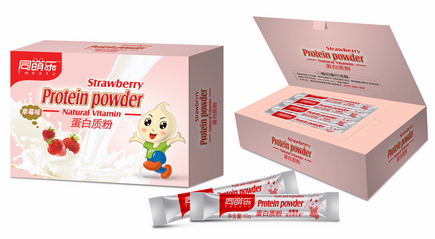 同萌樂草莓蛋白質(zhì)粉