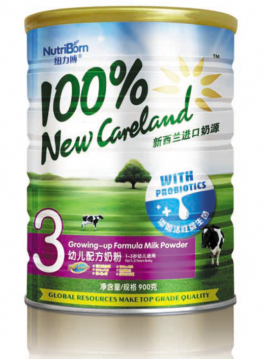 紐力博幼兒配方奶粉罐