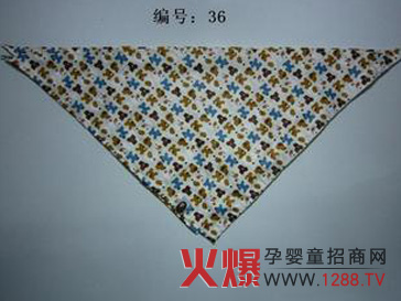 小猛鳥兒童三角巾