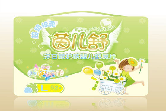 茵兒舒洋甘菊紙尿片L號(hào)52片