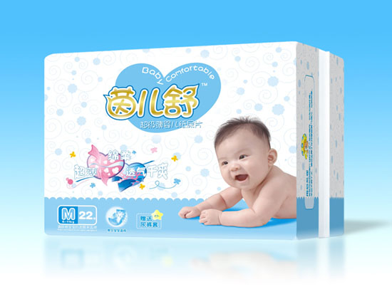 茵兒舒嬰兒紙尿片M號(hào)22片