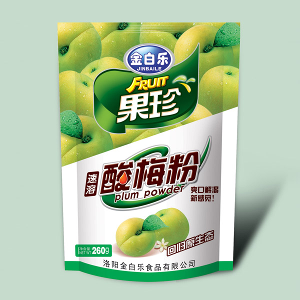 金白樂速溶酸梅粉260g