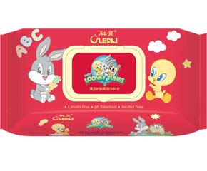 科靈清潔護膚柔濕巾80片