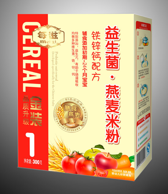 每滋鐵鋅鈣營(yíng)養(yǎng)米粉