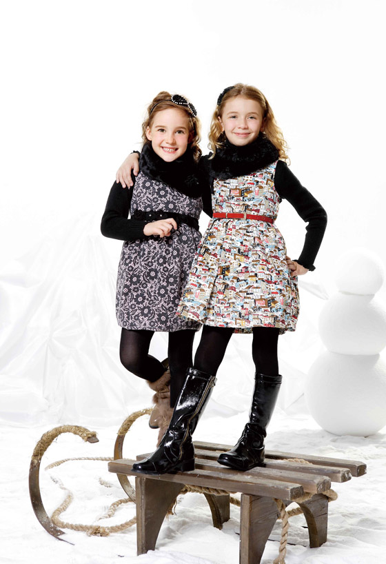 鉛筆俱樂(lè)部花裙子童裝