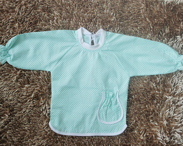 亨藝開陽點點防水罩衣(藍(lán)色)