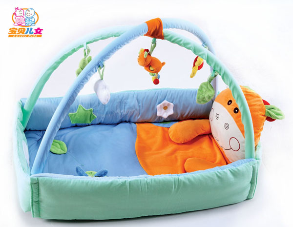 寶貝兒女長(zhǎng)頸鹿圍欄床