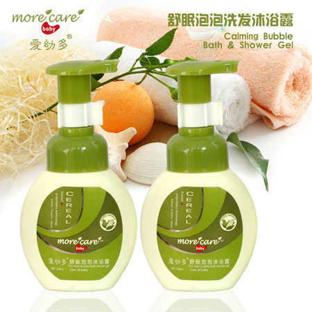 愛幼多嬰兒舒眠泡泡沐浴露
