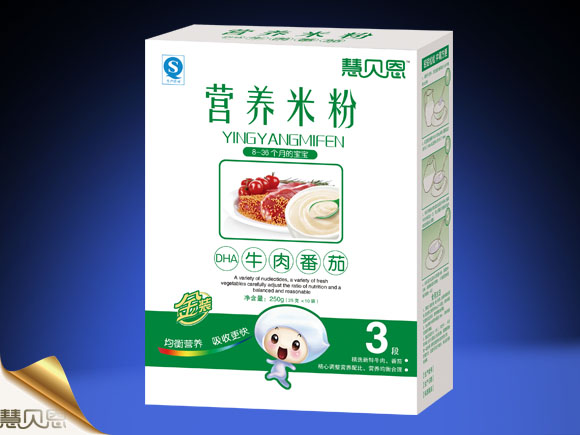 慧貝恩DHA牛肉番茄營(yíng)養(yǎng)米粉