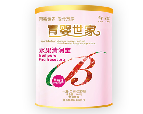 育嬰世家草莓味水果清潤寶