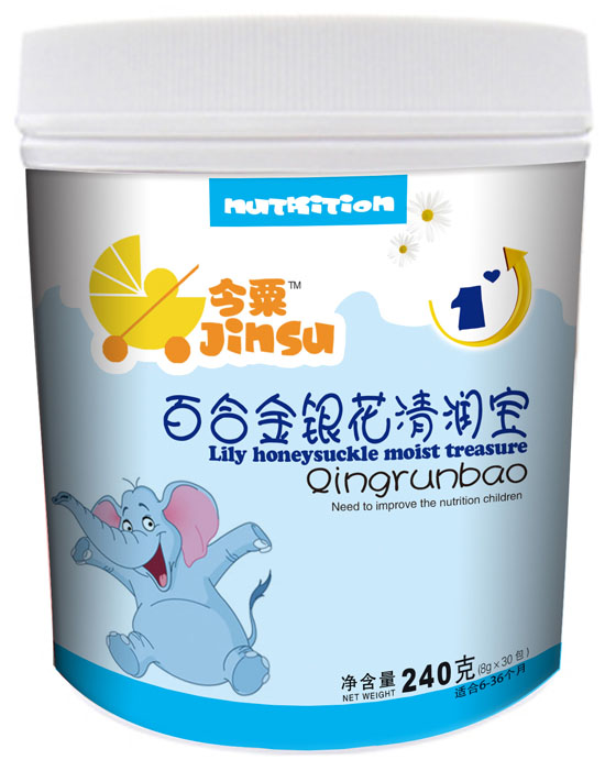 今粟百合金銀花清潤(rùn)寶240g