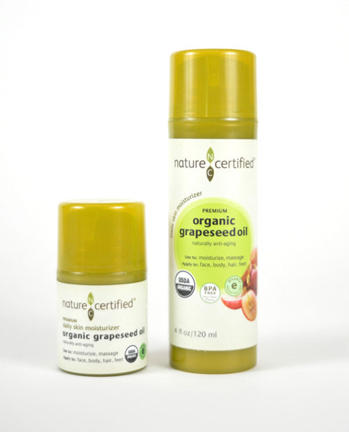 Nature Certeified有機葡萄籽油