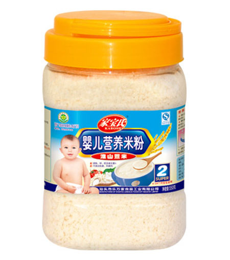 家寶氏淮山薏米嬰兒營養(yǎng)米粉2段桶裝