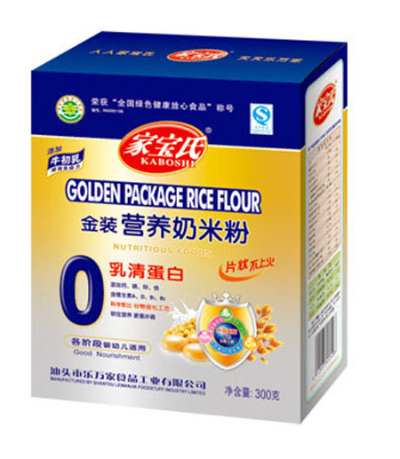 家寶氏乳清蛋白金裝營(yíng)養(yǎng)奶米粉0段