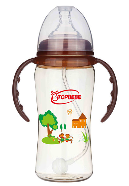 淘寶樂寬口弧形PPSU葫蘆奶瓶280ml