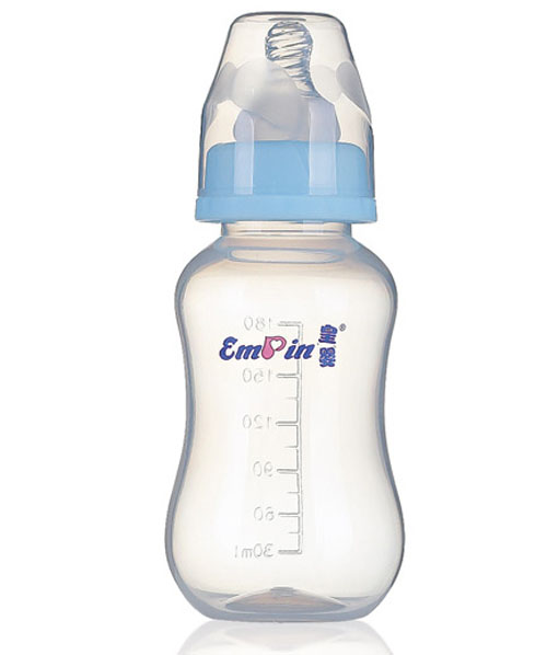 皇嬰寬口PP圓弧自動(dòng)小奶瓶240ml藍(lán)色