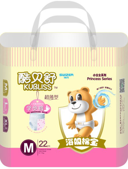 酷貝舒女寶寶學(xué)步褲M碼