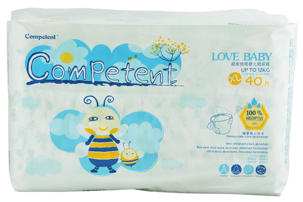 潘彼得超柔倍吸系列紙尿褲XL碼