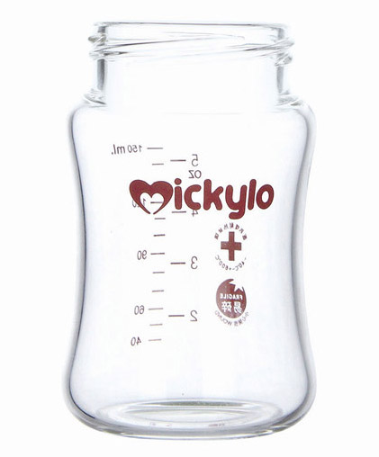 米奇樂(lè)晶鉆寬口玻璃瓶150ml