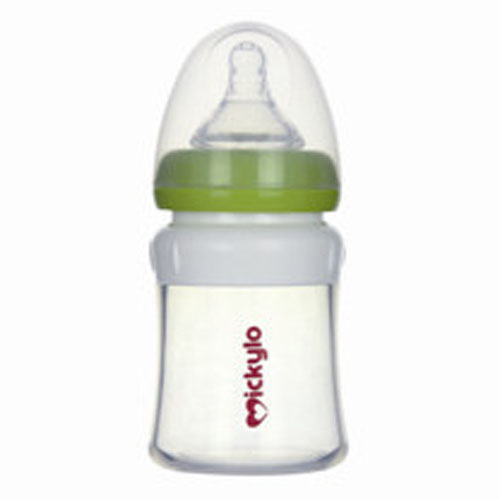 米奇樂(lè)硅膠寬口奶瓶140ml