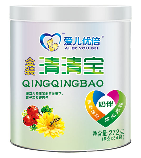 愛兒優(yōu)倍金裝清清寶罐裝