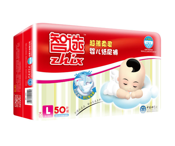 智選超薄柔爽嬰兒紙尿褲L