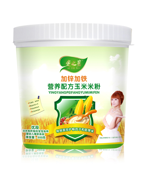 愛之藍(lán)加鋅加鐵營(yíng)養(yǎng)配方玉米米粉