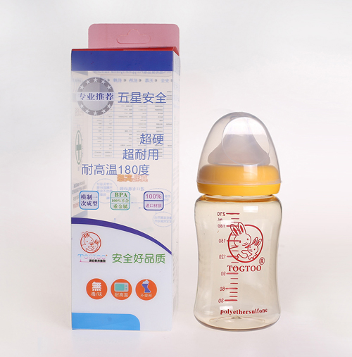 淘氣兔ppsu奶瓶黃色