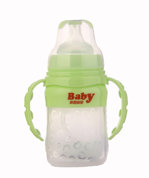 家茵寶寶雙柄全自動硅膠奶瓶