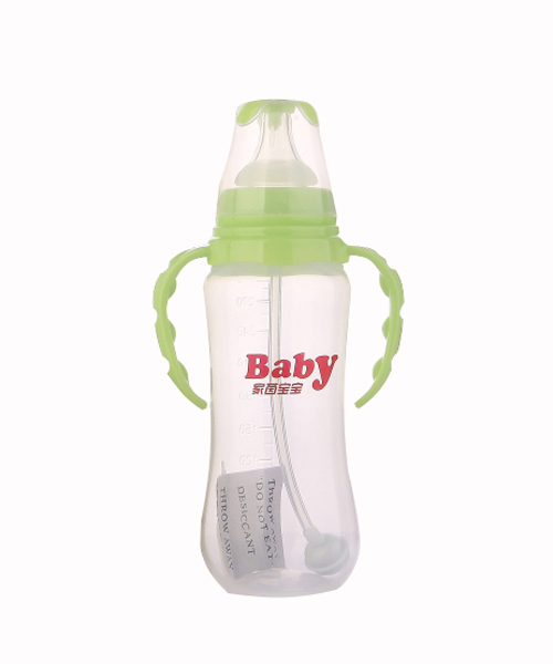 家茵寶寶標(biāo)準(zhǔn)口徑雙柄全自動PP奶瓶
