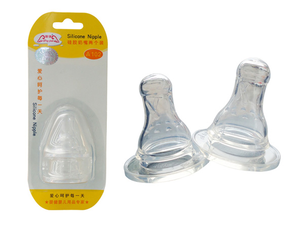 嬰健硅膠奶嘴(2個(gè)裝)