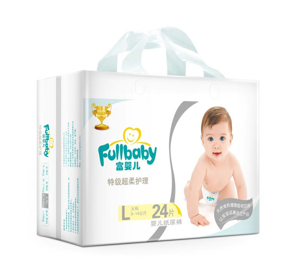 富嬰兒銀裝系列紙尿褲L-24