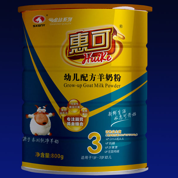 惠可金鉆系列youe配方羊奶粉800克3段