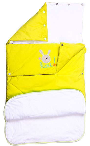 母之戀貓兔Baby多功能方形嬰兒睡袋