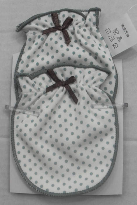 娃愛的蓓蓓圓點寶寶護(hù)手套