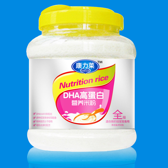 康力萊DHA高蛋白營養(yǎng)米粉全段