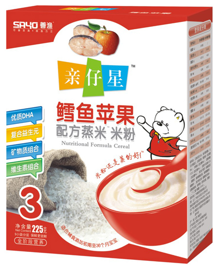 親仔星鱈魚(yú)蘋(píng)果米粉