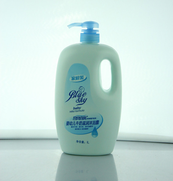 藍天寶貝1L牛奶沐浴露