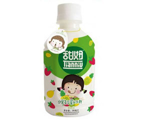 潘朵拉甜妞蘋果味水果蛋白飲料