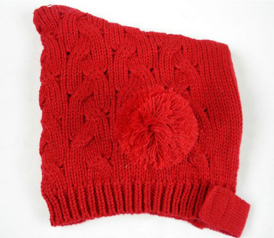 幼之戀凌之靈幼兒套頭帽大紅