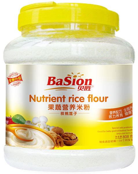 貝勝核桃蓮子果蔬營養(yǎng)米粉