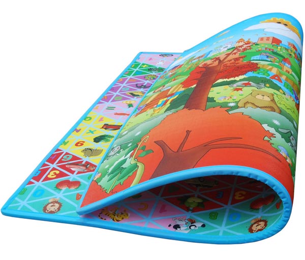 貝博氏爬爬樂雙面包邊超厚爬行墊