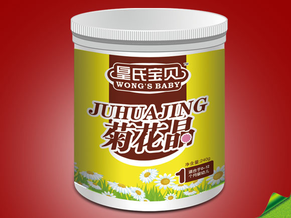 皇氏寶貝盒裝益生元菊花晶