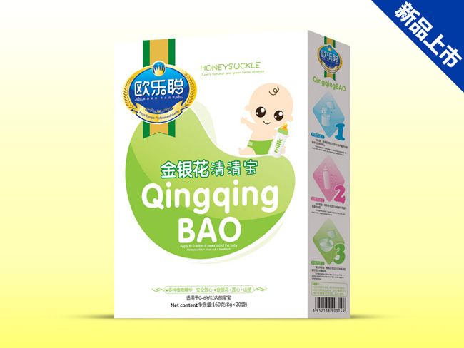 歐樂聰盒裝金銀花清清寶